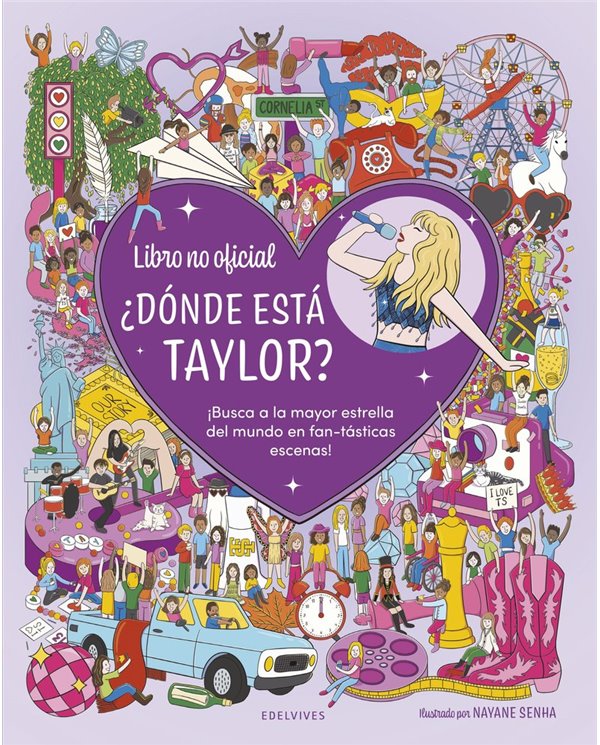 Portada de DONDE ESTA TAYLOR de CHARTWELL BOOKS, EDELVIVES, ISBN 9788414064115