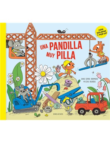 Portada de UNA PANDILLA MUY PILLA de BAUMANN  ANNE-SOPHIE, EDELVIVES, ISBN 9788414064931