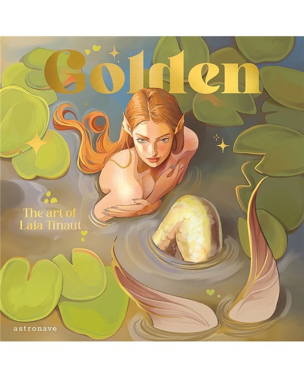 Portada de GOLDEN THE ART OF LAIA TINAUT de TINAUT,LAIA, ASTRONAVE, ISBN 9788467985580