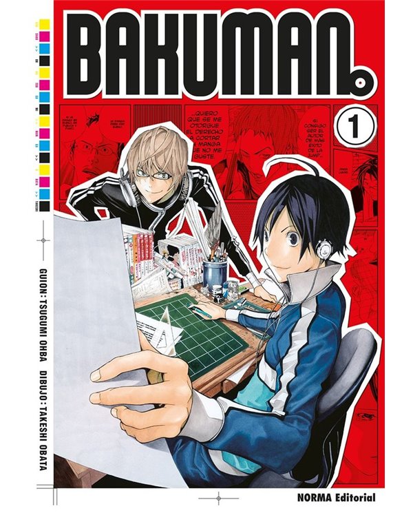 Portada de BAKUMAN EDICION COLECCIONISTA 1 de TSUGUMI OHBA, NORMA, ISBN 9788467982732