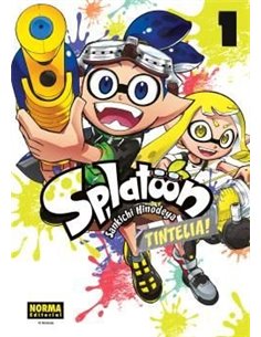Portada de SPLATOON TINTELIA 1 de SANKICHI HINODEYA, NORMA, ISBN 9788467980967