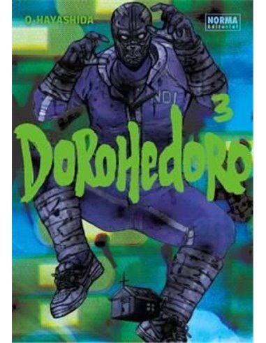 Portada de DOROHEDORO 3 INTEGRAL de Q-HAYASHIDA, NORMA, ISBN 9788467981032