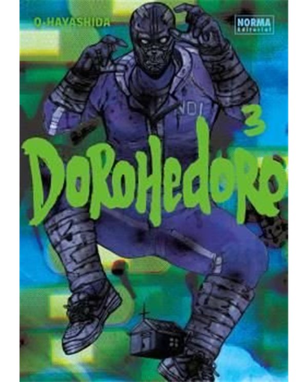 Portada de DOROHEDORO 3 INTEGRAL de Q-HAYASHIDA, NORMA, ISBN 9788467981032