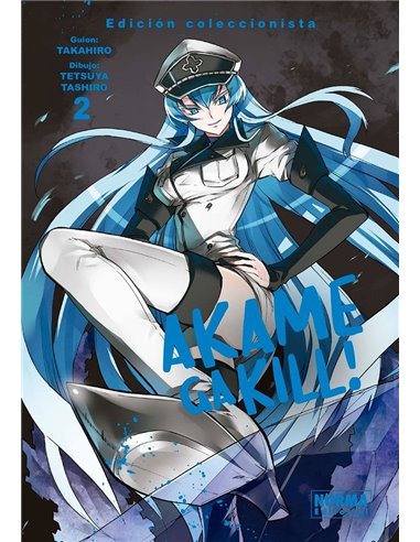 Portada de AKAME GA KILL ED COLECCIONISTA 2 de TAKAHIRO, NORMA, ISBN 9788467982862