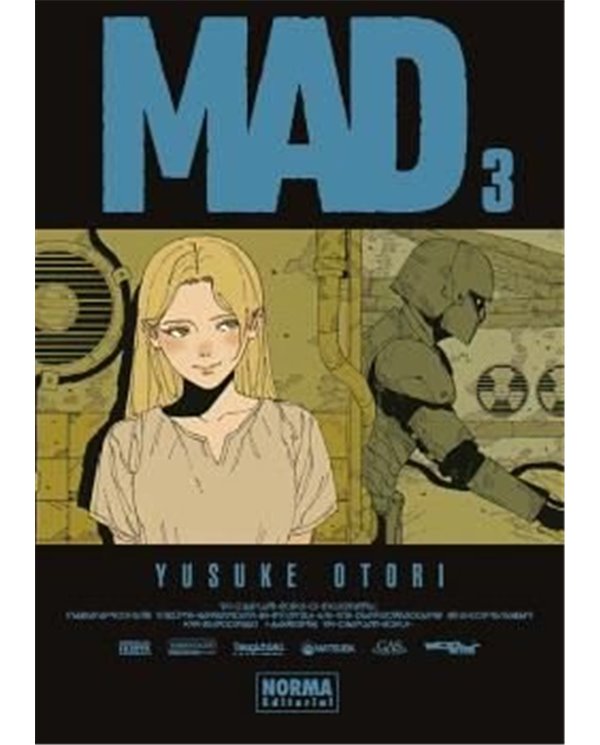 Portada de MAD 3 de YUSUKE OTORI, NORMA, ISBN 9788467982381