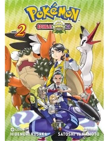 Portada de POKEMON ESCARLATA Y PURPURA 2 de HIDENORI KUSAKA, NORMA, ISBN 9788467983944