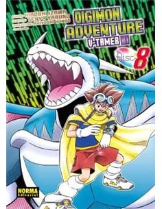 Portada de DIGIMON ADVENTURE VTAMER 8 de TENYA YABUNO, NORMA, ISBN 9788467982091