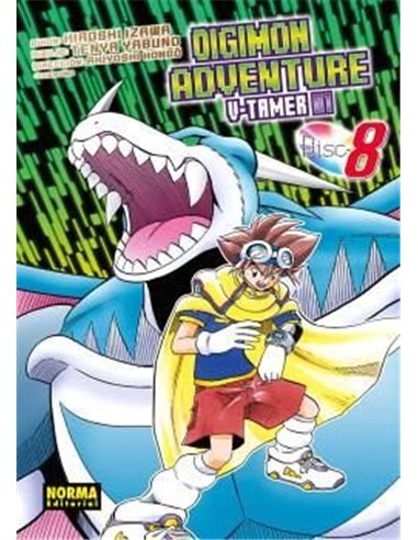 Portada de DIGIMON ADVENTURE VTAMER 8 de TENYA YABUNO, NORMA, ISBN 9788467982091