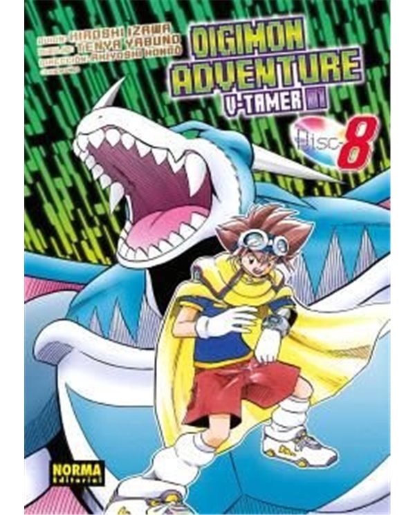 Portada de DIGIMON ADVENTURE VTAMER 8 de TENYA YABUNO, NORMA, ISBN 9788467982091