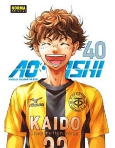 Portada de AO ASHI 40 de YUGO KOBAYASHI, NORMA, ISBN 9788467979060
