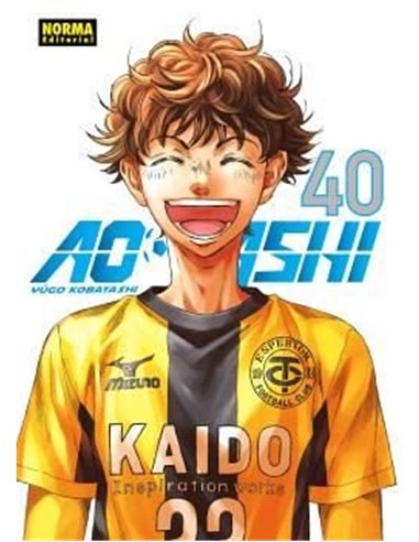 Portada de AO ASHI 40 de YUGO KOBAYASHI, NORMA, ISBN 9788467979060