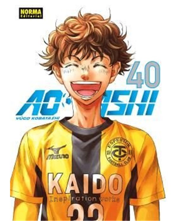 Portada de AO ASHI 40 de YUGO KOBAYASHI, NORMA, ISBN 9788467979060
