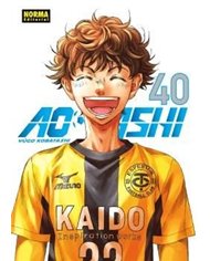 Portada de AO ASHI 40 de YUGO KOBAYASHI, NORMA, ISBN 9788467979060