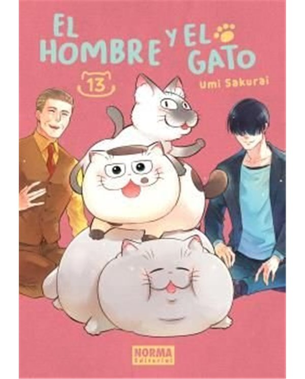 Portada de EL HOMBRE Y EL GATO 13 de UMI SAKURAI, NORMA, ISBN 9788467981407