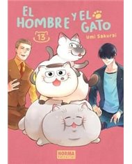 Portada de EL HOMBRE Y EL GATO 13 de UMI SAKURAI, NORMA, ISBN 9788467981407
