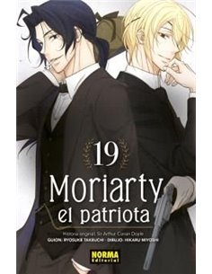 Portada de MORIARTY EL PATRIOTA 19 de RYOSUKE TAKEUCHI, NORMA, ISBN 9788467982534