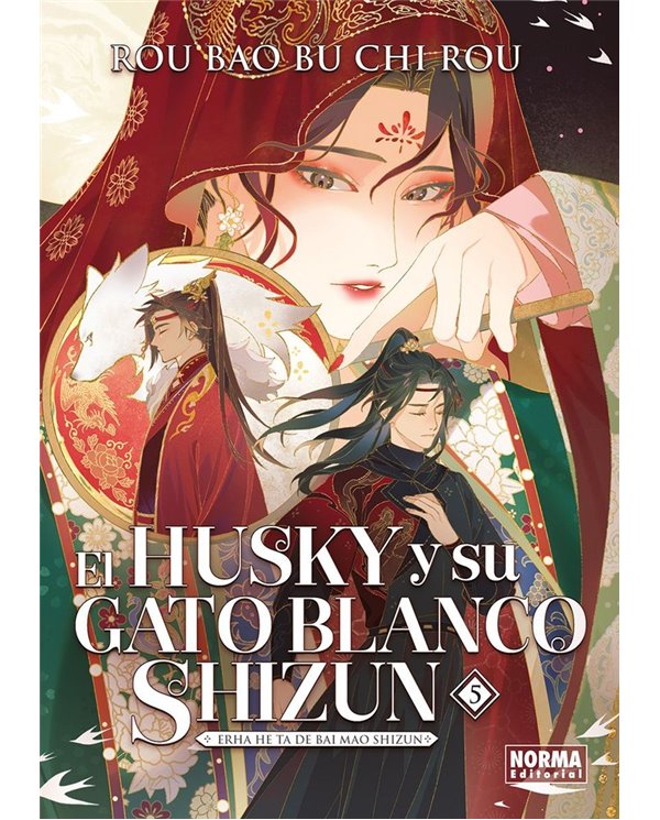 Portada de EL HUSKY Y SU GATO BLANCO SHIZUN 5 de ROU BAO BU CHI ROU, NORMA, ISBN 9788467973273