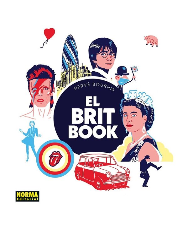 Portada de EL BRITBOOK de HERVE BOURHIS, NORMA, ISBN 9788467986358