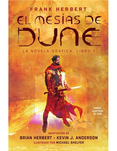 Portada de EL MESIAS DE DUNE LA NOVELA GRAFICA LIBRO 1 de FRANK HERBERT, NORMA, ISBN 9788467986174