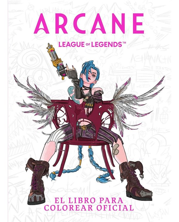 Portada de ARCANE EL LIBRO PARA COLOREAR OFICIAL de CHUI KANELA, NORMA, ISBN 9788467985306