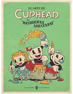 Portada de EL ARTE DE CUPHEAD IN THE DELICIOUS LAST COURSE de ELI CYMET, NORMA, ISBN 9788467984422