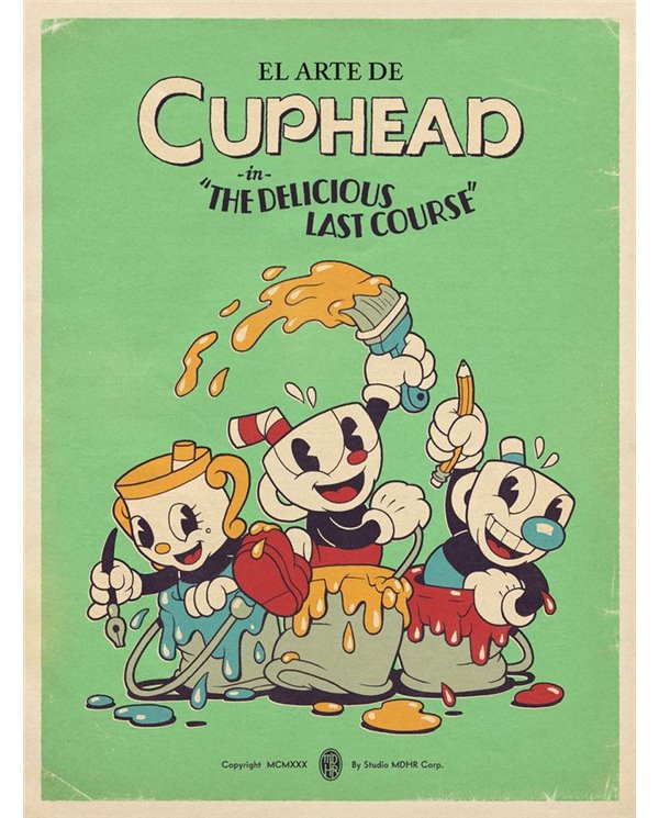Portada de EL ARTE DE CUPHEAD IN THE DELICIOUS LAST COURSE de ELI CYMET, NORMA, ISBN 9788467984422