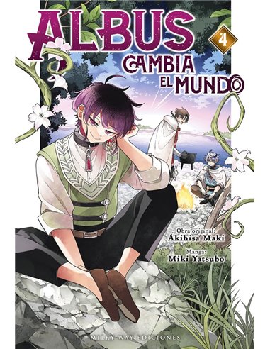Portada de ALBUS CAMBIA EL MUNDO 4 de MAKI,AKIHISA/YATSUBO,MIKI, MILKY WAY, ISBN 9791388495083