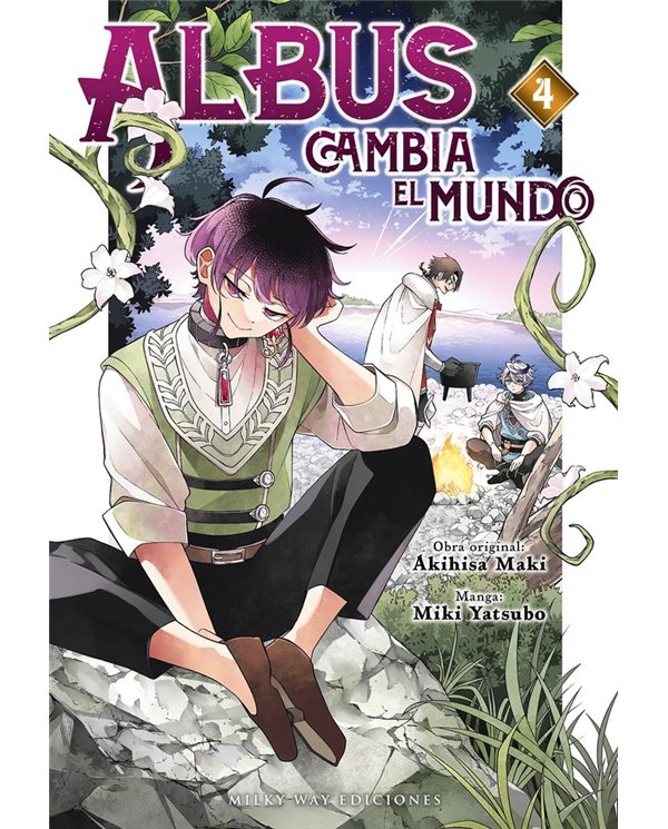 Portada de ALBUS CAMBIA EL MUNDO 4 de MAKI,AKIHISA/YATSUBO,MIKI, MILKY WAY, ISBN 9791388495083