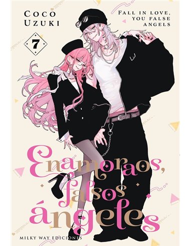 Portada de ENAMORAOS FALSOS ANGELES 7 de UZUKI,COCO, MILKY WAY, ISBN 9791388495168