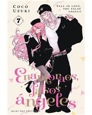 Portada de ENAMORAOS FALSOS ANGELES 7 de UZUKI,COCO, MILKY WAY, ISBN 9791388495168