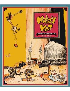 Portada de KRAZY KAT. PAGINAS DOMINICALES 1918-1919 de GEORGE HERRIMAN, LA CUPULA, ISBN 9788410264823