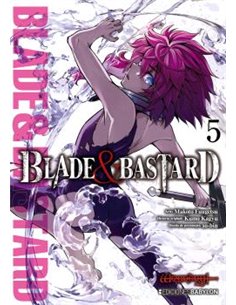 Portada de BLADE AND BASTARD 05 de KUMO KAGYU, EDICIONES BABYLON, ISBN 9791387593353