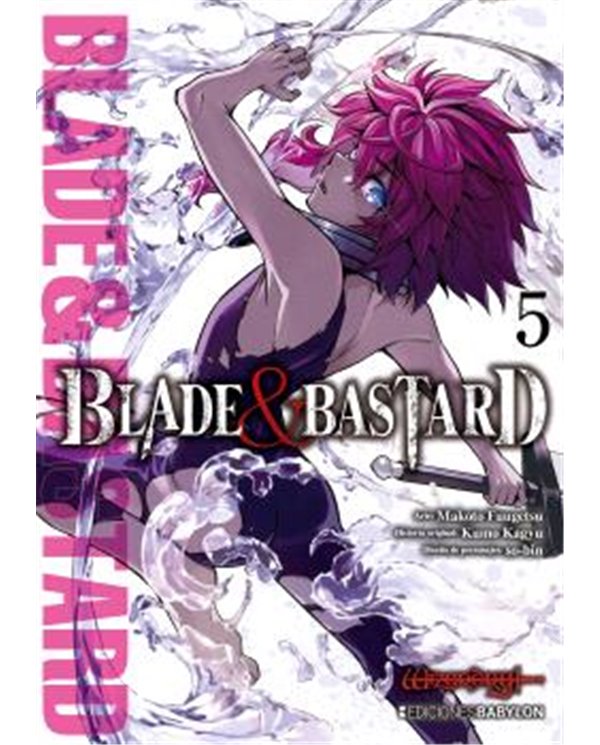 Portada de BLADE AND BASTARD 05 de KUMO KAGYU, EDICIONES BABYLON, ISBN 9791387593353
