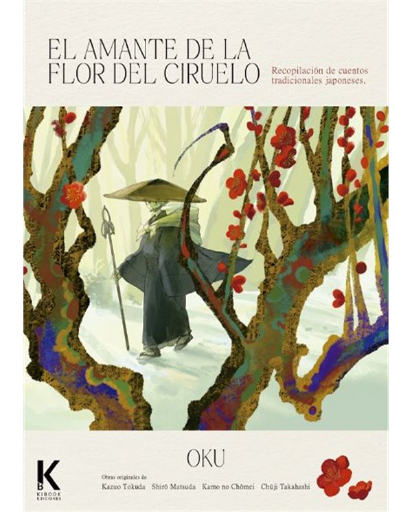 Portada de EL AMANTE DE LA FLOR DEL CIRUELO de OKU, KIBOOK EDICIONES, ISBN 9791399268201