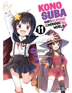 Portada de KONOSUBA 11 de MASAHITO WATARI, IVREA, ISBN 9791388487972