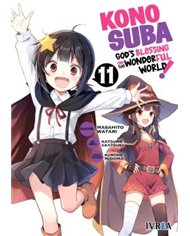 Portada de KONOSUBA 11 de MASAHITO WATARI, IVREA, ISBN 9791388487972