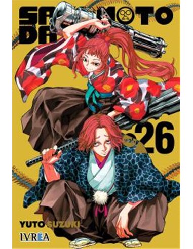 Portada de SAKAMOTO DAYS 26 de YUTO SUZUKI, IVREA, ISBN 9791388487873