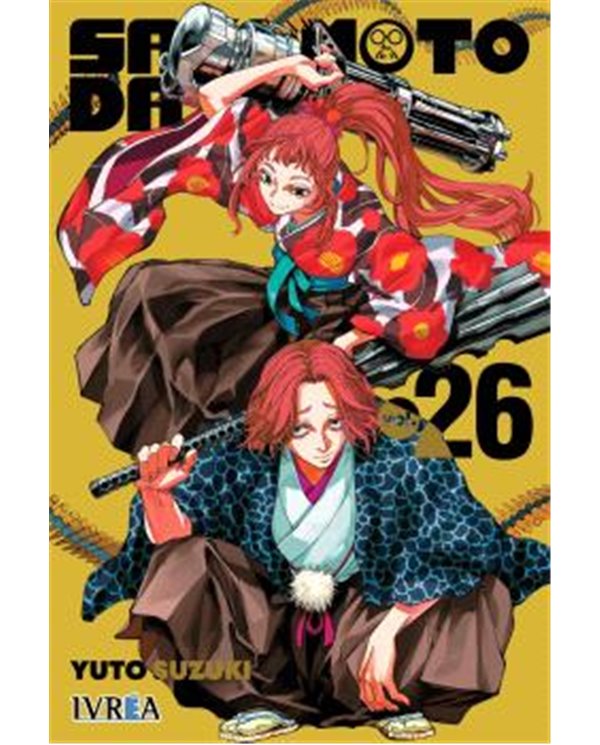 Portada de SAKAMOTO DAYS 26 de YUTO SUZUKI, IVREA, ISBN 9791388487873