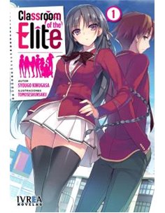 Portada de CLASSROOM OF THE ELITE ( NOVELA ) VOL.01 de SYOUGO KINUGASA, IVREA, ISBN 9791388487460