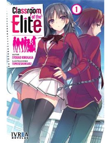 Portada de CLASSROOM OF THE ELITE ( NOVELA ) VOL.01 de SYOUGO KINUGASA, IVREA, ISBN 9791388487460