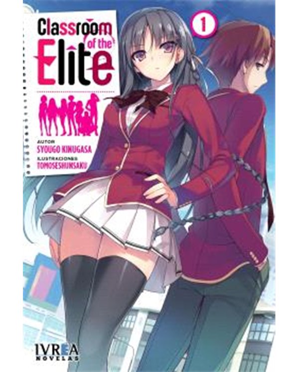 Portada de CLASSROOM OF THE ELITE ( NOVELA ) VOL.01 de SYOUGO KINUGASA, IVREA, ISBN 9791388487460