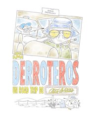 Portada de DERROTEROS UN ROAD TRIP DE COSAS DE RATAS de PAKROLSKY BORJA, APA APA, ISBN 9788492615582