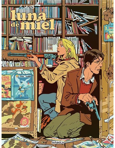 Portada de LUNA DE MIEL MUERTE ENTRE VIÑETAS 3 de BASTIEN VIVES, DIABOLO EDICIONES, ISBN 9791387995409