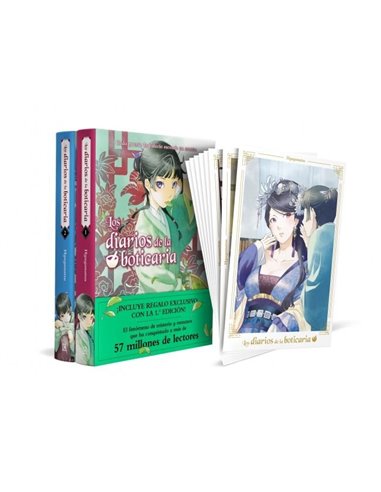 Portada de LOS DIARIOS DE LA BOTICARIA LA NOVELA ORIGINAL 1 2 PACK DE L de HYUGA NATSU, DISTRITO MANGA, ISBN 9791387962968