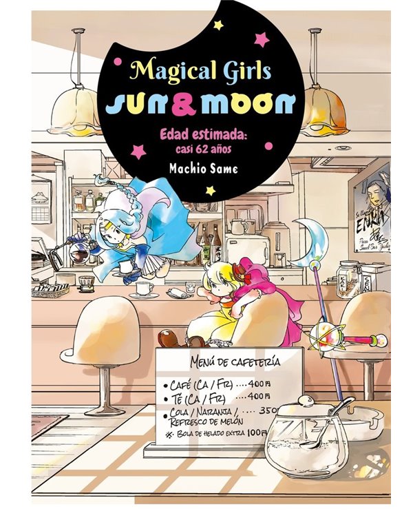 Portada de MAGICAL GIRLS SUN MOON de SAME MACHIO, EDICIONES FUJUR, ISBN 9791399172133