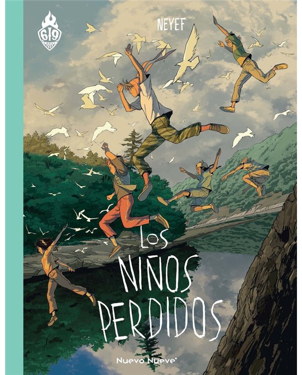 Portada de LOS NIÑOS PERDIDOS de NEYEF, NUEVO NUEVE, ISBN 9788410287839