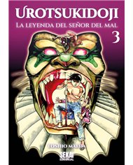 Portada de UROTSUKIDOJI LA LEYENDA DEL SEÑOR DEL MAL 3 de MAEDA TOSHIO, SEKAI EDITORIAL, ISBN 9791399264555