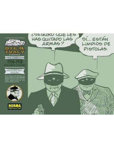 DICK TRACY. Tiras completas 4 (1936-1938) (Chester Gould)   (ULTIMO...