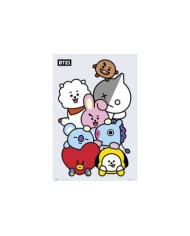 Poster BT21 Personajes 8435497231613  7,50 €