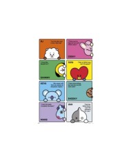 Poster BT21 Personajes Frases 8435497235352  7,50 €